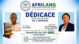 Miniature : AFRILANG : Dédicace de l'ouvrage Pati sankana de Umaru SIDIBE