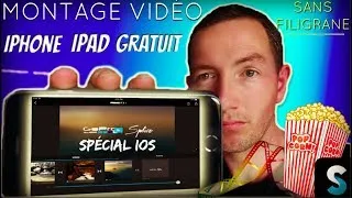 Miniature : [TUTO] LOGICIEL MONTAGE VIDÉO SANS FILIGRANE et GRATUIT sur IPHONE et IPAD avec SPLICE