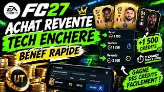 Miniature : 🔥 ACHAT REVENTE TECH ENCHÈRE : BÉNÉF RAPIDE ! 💰 | FC 27