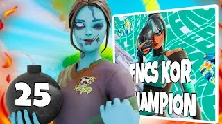 Miniature : 25 BOMBS IN FNCS KOR CHAMPION CUP 💥 | Zarkwa