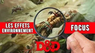 Miniature : Comprendre les effets d'environnement de Donjons & Dragons 2024 !