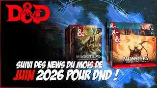 Miniature : Les news de juin 2026 - Donjons & Dragon