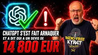 Miniature : ChatGPT a accepté un devis piégé ne lui faites jamais confiance pour ça