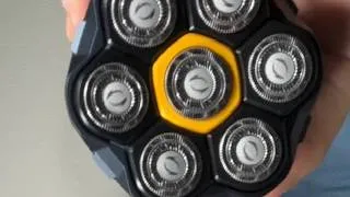 Miniature : Rasoir de tête pour hommes chauves   Rasoir électrique étanche IPX7 avec lames rotatives flottantes