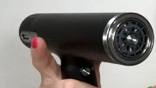 Miniature : Sèche cheveux Lanvier avec diffuseur, sèche cheveux ionique professionnel pour femmes, design compac