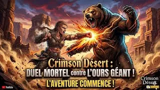 Miniature : AFFRONTEMENT MORTEL ! (Crimson Dersert) gros combat contre l’Ours un Montagne  ! 🐻⚔️