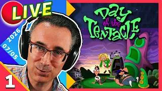 Miniature : Un Classique RETRO REMASTERISÉ ! 🐙 - ASMR Soft Spoken - Day Of The Tentacle [Ep.1]