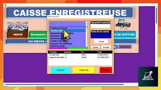Miniature : Logiciel de Caisse Intelligent – Ventes, Dépenses, Bilan en un Clic !