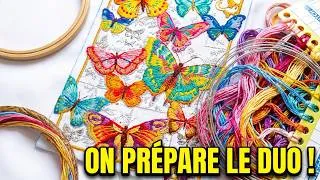 Miniature : Préparation et astuces de points ✨🧵pour un super duo avec @unehistoiredaiguilles  #14ct @mafei-e6f