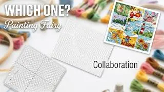 Miniature : Déballage #collaboration #paintingfairycrossstitch : 11ct vs 14ct ! 🧵✨@mafei-e6f​