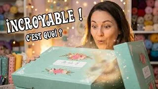 Miniature : Déballage  #collaboration  #paintingfairycrossstitch  : c'est plus que waouh ! 🧵✨ #14ct 📦@mafei-e6f
