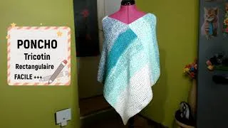 Miniature : TRICOTIN COMMENT FAIRE UN PONCHO FACILE