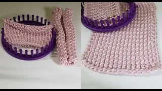 Miniature : TRICOTIN 2 METHODES POUR QUE VOTRE TRAVAIL NE ROULE PAS // LOOM KNIT 2 METHODS WORK NO ROUND