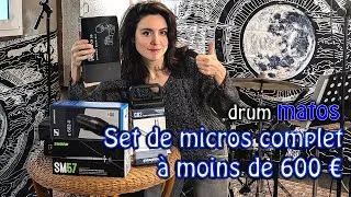 Miniature : 🥁 Matos: mon set de micros à moins de 600€🎤