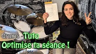 Miniature : Méthodo: Optimise ta séance de batterie !