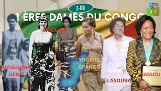 Miniature : 📌DESTIN :1ères DAMES DU CONGO:NGOUABI, SASSOU, LISSOUBA,...: FEMMES DE L’OMBRE.