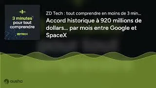 Miniature : Accord historique à 920 millions de dollars... par mois entre Google et SpaceX