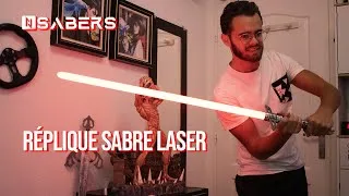 Miniature : Unboxing d'une réplique de sabre laser Neopixel Nsaber