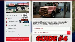 Miniature : GUIDE DLC THE CHOP SHOP #4 COMMENT FONCTIONNE L'OPTION DEPANNEUSE ? (Temps de démantelage, missions)