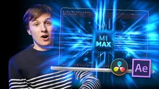 Miniature : Rendering MASSIVE VFX Projects on the M1 MAX! - Resolve + After Effects