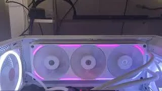Miniature : NZXT F360X Performance Fan RGB effets