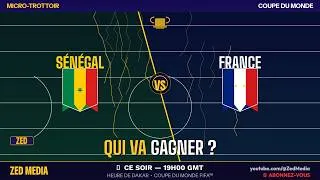 Miniature : MICRO TROTTOIR — Sénégal vs France : les Dakarois à 24H du match | Coupe du Monde 2026