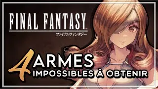 Miniature : 4 Armes de Final Fantasy qu'on ne peut PAS obtenir (...𝑚𝑎𝑖𝑠 𝑒𝑛 𝑓𝑎𝑖𝑡 𝑠𝑖)