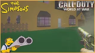 Miniature : 🧟‍♂️ Je dois SORTIR de Springfield ! 😨🎮 Call of Duty World at War Custom Zombies Simpsons 🍻