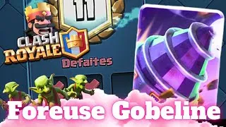 Miniature : 12 victoires sur le Défi Foreuse Gobeline Evo avec un seul Deck? Sans PAYER? Clash Royale FR