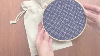 Miniature : Broderie #5 - Le kit à broder Sashiko