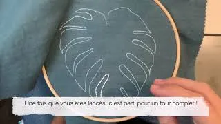 Miniature : Broderie #4 - Le point arrière