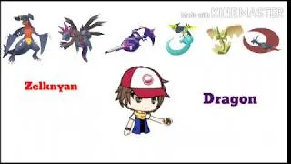Miniature : Ma team sur Pokémon de type dragon #projetpokemonX3