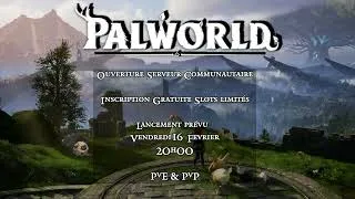 Miniature : Annonce Palworld nouveau serveur PvP et PvE