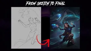 Miniature : Watch This Elf Character Come to Life Step by Step!