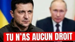 Miniature : Élections en Ukraine : la réponse ferme de Zelensky à Vladimir Poutine