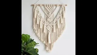 Miniature : Macramé mural décoration