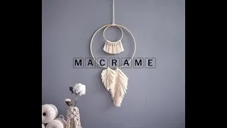 Miniature : Tuto macramé mural tête de lit, niveau facile