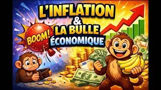 Miniature : L’Inflation et la Bulle Économique Expliquées avec des Singes et des Bananes 🍌 | Économie Simple