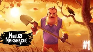 Miniature : on s'infiltre dans le sous-sol de notre voisin 😱 Hello neighbor let's play #1