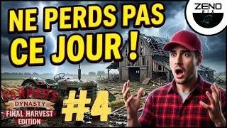 Miniature : Farmer's Dynasty #4 Jour de pluie: j’en profite pour FARMER comme jamais 😏 (quêtes & progression)