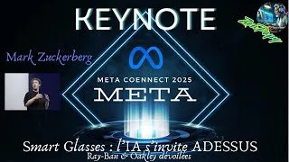 Miniature : Ray-Ban Display & Oakley Vanguard : Meta Connect innove en 2025