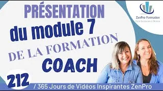 Miniature : 🔵 #212 - Présentation du module 8 de la formation Coach