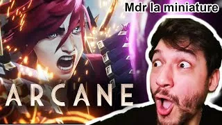 Miniature : La série de League of Legends! Live Reaction ARCANE