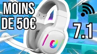 Miniature : UN SUPER CASQUE GAMER SANS FIL RGB PAS CHER