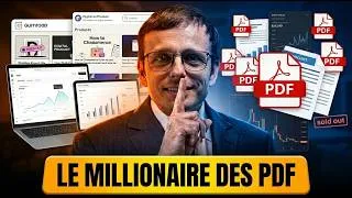 Miniature : Comment devenir MILLIONAIRE avec un site Internet sur les PDF ?