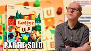 Miniature : LETTER UP - Le jeu qui va vous faire oublier le Scrabble ! - Partie SOLO & AVIS