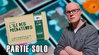 Miniature : L'ILE DES PREDATEURS - Le classique des Micro-games solo de chez Matagot ! - Partie SOLO & AVIS