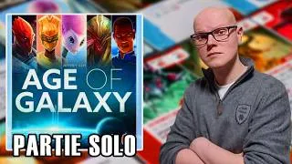 Miniature : AGE OF GALAXY - La réédition qui fait du bien au jeu ! - Partie SOLO & AVIS