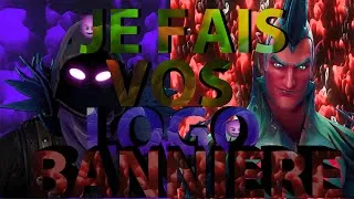 Miniature : FORTNITE BATTLE ROYALE JE FAIS VOS LOGO&BANNIERE GRATUITEMENT/JE SUIS GFX