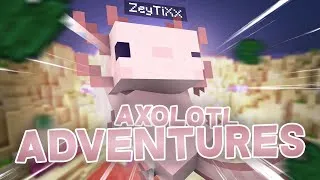 Miniature : Cette Map minecraft  [AXOLOTL ADVENTURE] Je suis un Axolotl dans Minecraft ? (1.19.3)